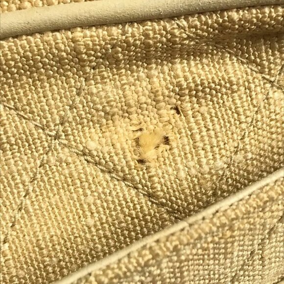 CHANEL vintage Logo Matelasse Quilted Fringe Tassel Crossbody Shoulder Bag - Picture 15 of 16